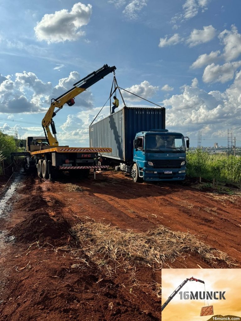 Caminhão munck Ribeirão Preto SP